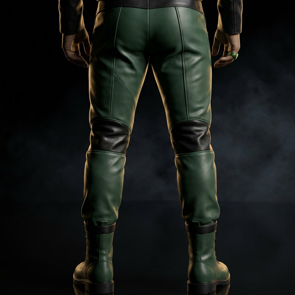 GREEN LANTERN — The Emerald Leather Suit