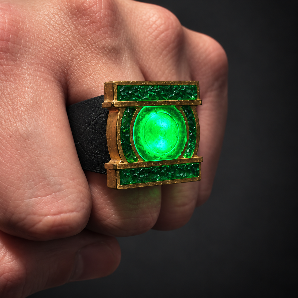 Green Lantern - LED Light-Up Ring