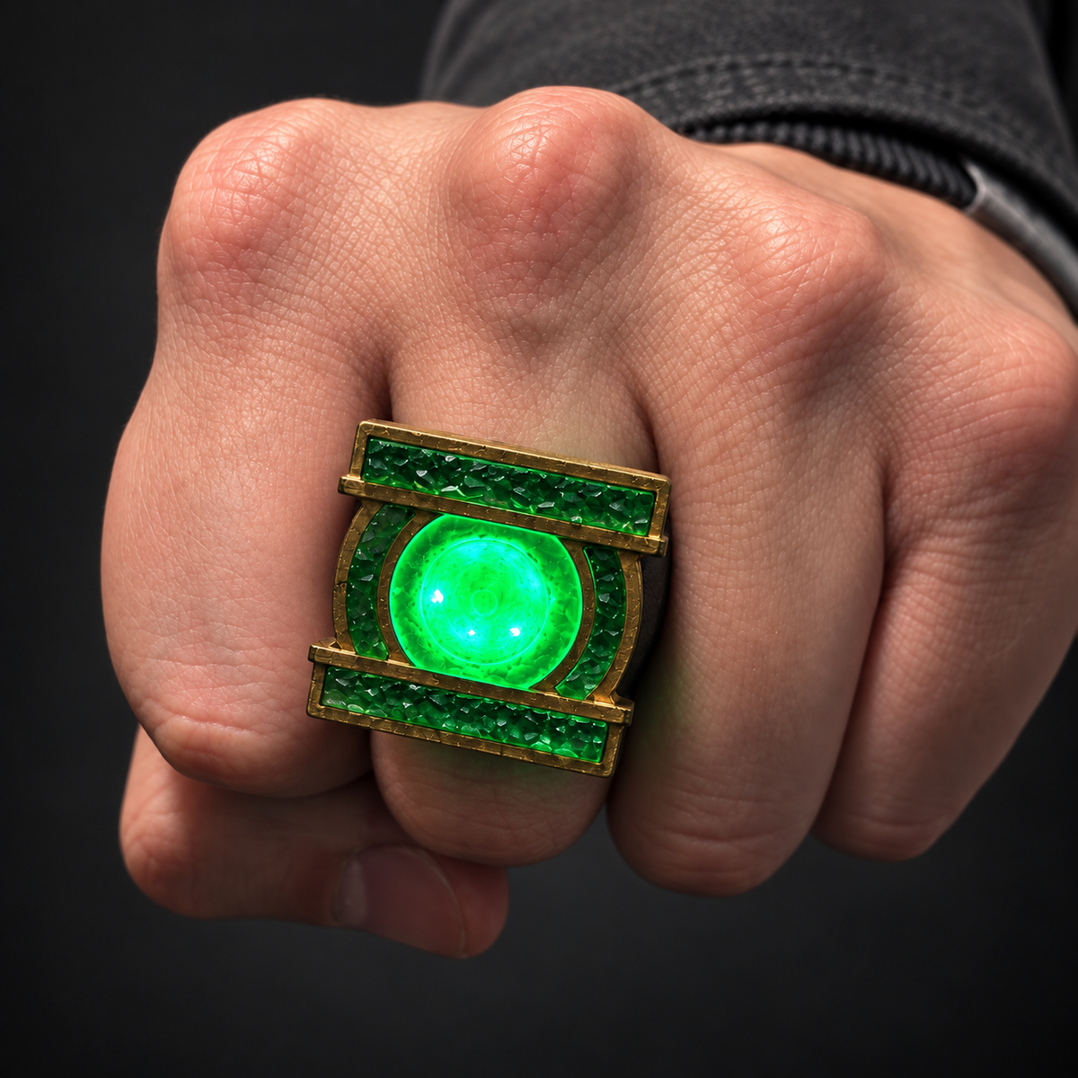 Green Lantern - LED Light-Up Ring