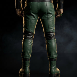 GREEN LANTERN — The Emerald Leather Suit