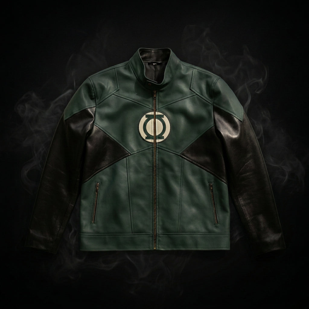GREEN LANTERN — The Emerald Leather Suit